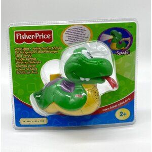 Vintage Y2K Fisher Price Toddlerz Wild Lights Snake Toy Flashlight In Package